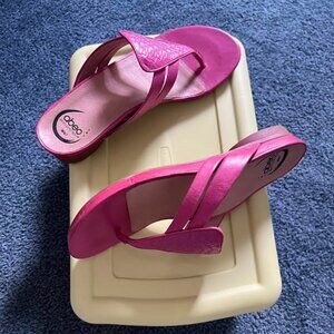 Abeo Size 7 Women's Leather Sandals